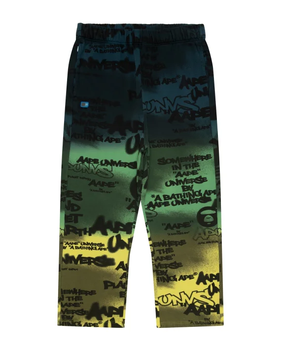 ايه ايه بي إي AAPEUNVS graffiti sweat pants
